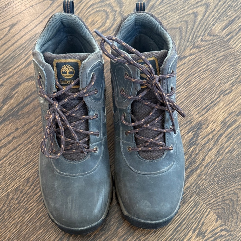 Timberland Men's Charcoal Lace-Up Boots